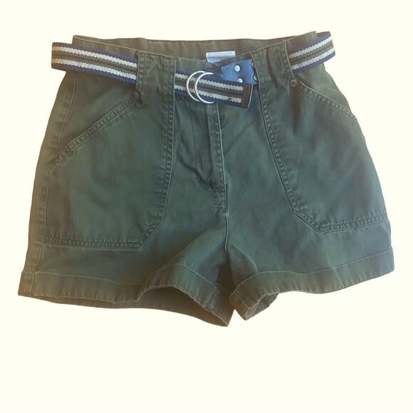Vintage Bill Blass Cotton Shorts Sz 4 - Picture 1 of 6